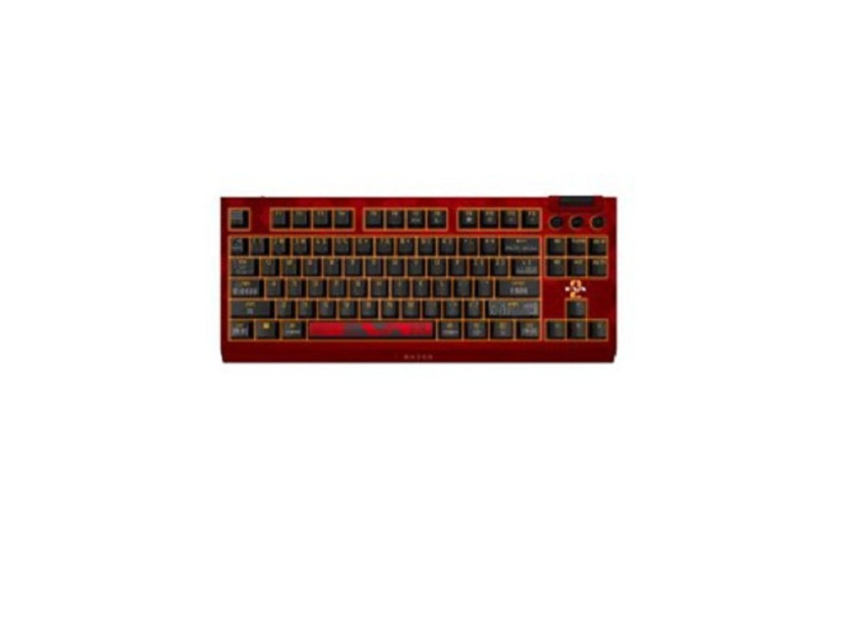 Razer BlackWidow V4 Tenkeyless 黑寡婦蜘蛛 EVA聯名版橘軸英文電競鍵盤 RZ03-05481000-R3A1