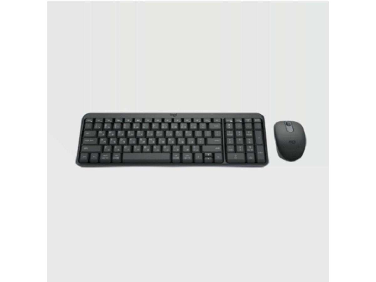 LOGITECH MK250 石墨黑 藍牙無線鍵盤滑鼠組 920-013565