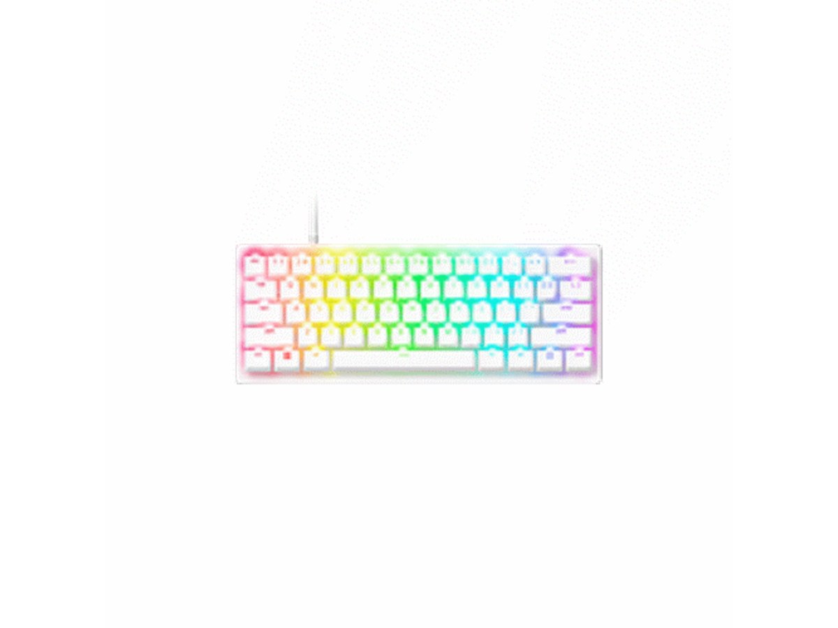 Razer Huntsman V3 Pro Mini 獵魂光蛛 白色英文類比光軸電競鍵盤 RZ03-04991700-R3M1
