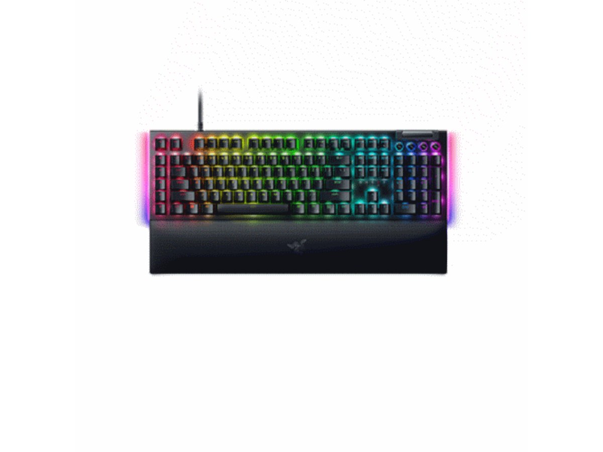 Razer BlackWidow V4 黑寡婦蜘蛛 綠軸RGB機械式電競鍵盤 RZ03-04691600-R3T1