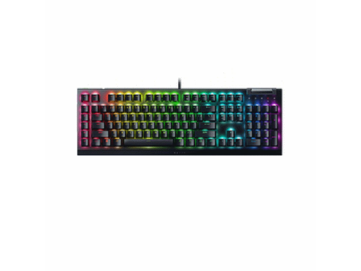 Razer BlackWidow V4 X 黑寡婦蜘蛛 綠軸RGB機械式電競鍵盤 RZ03-04701600-R3T1