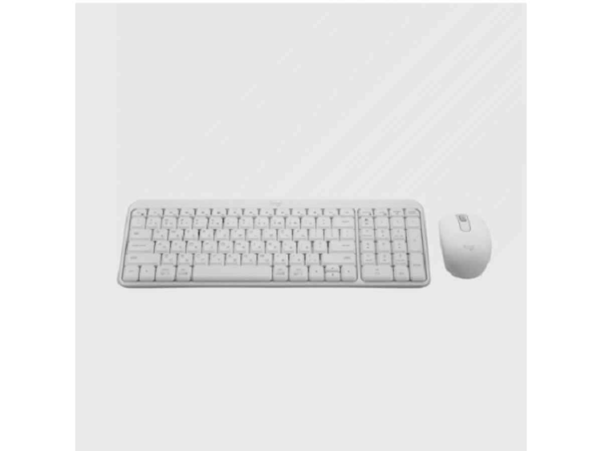 LOGITECH MK250 珍珠白 藍牙無線鍵盤滑鼠組 920-013566