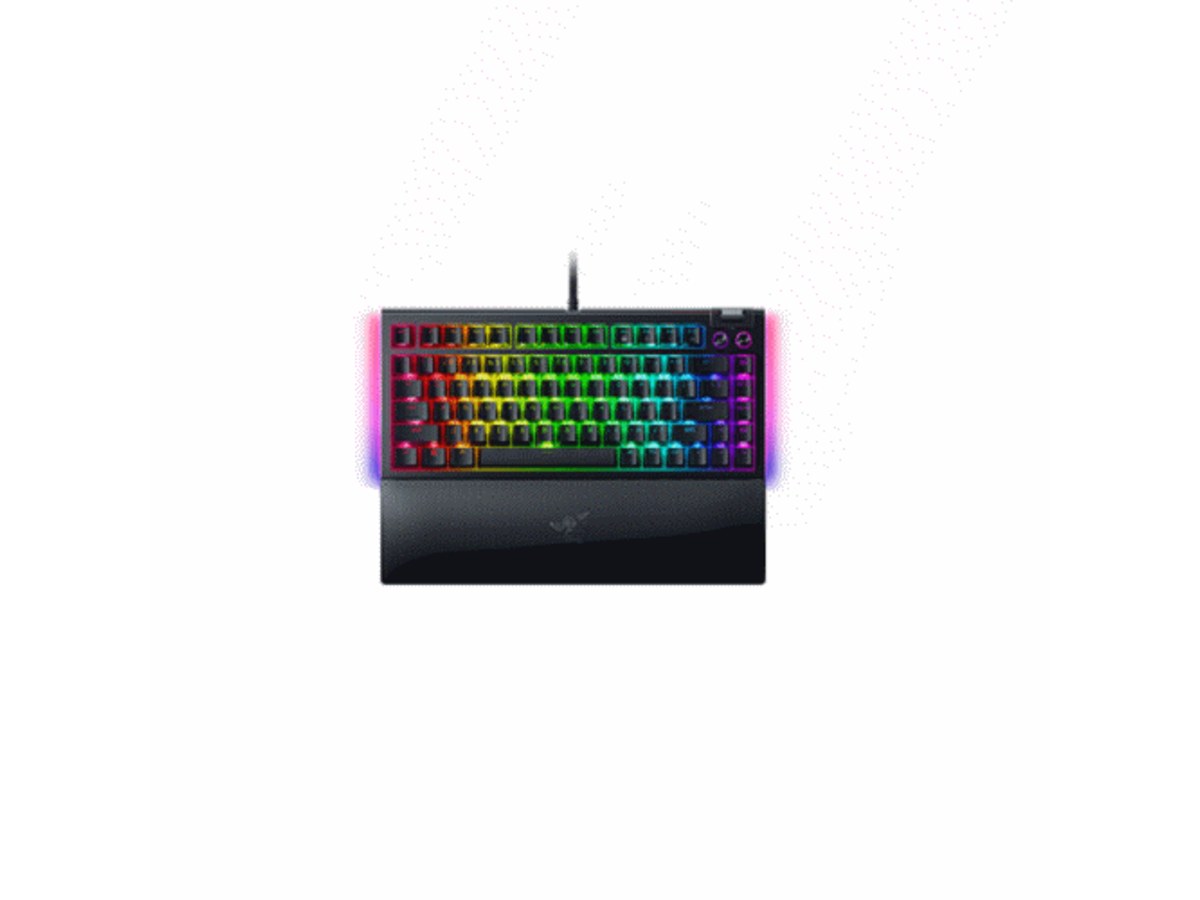 Razer BlackWidow V4 75% 黑寡婦蜘蛛 英文RGB機械式電競鍵盤 RZ03-05000100-R3M1