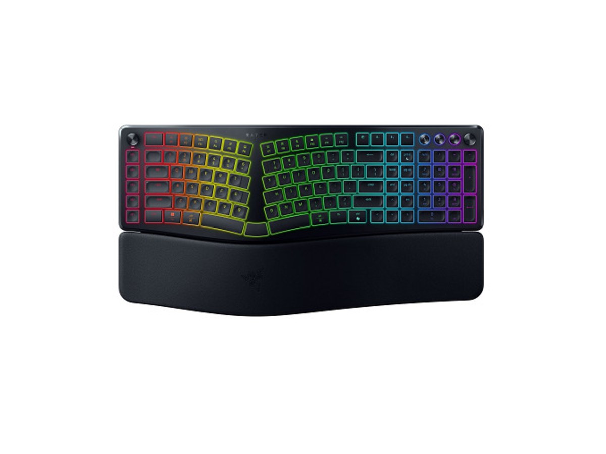 Razer Pro Type Ergo 分離式無線人體工學RGB鍵盤 RZ03-05440100-R3M1