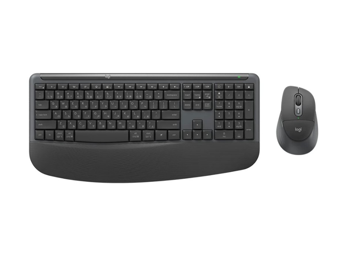 LOGITECH MK880 石墨黑 多工舒適無線鍵盤滑鼠組 920-014023