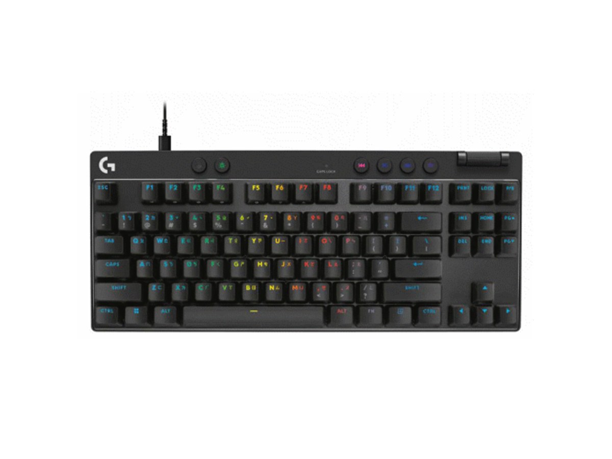LOGITECH G PRO X TKL RAPID 黑色 磁軸電競鍵盤 920-013237