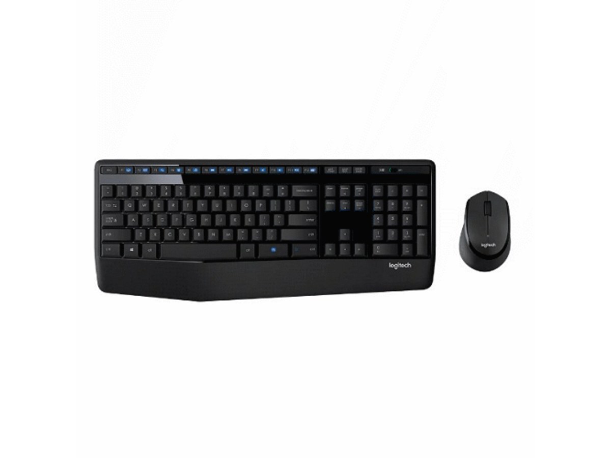 LOGITECH MK345 黑色 無線鍵盤滑鼠組 920-012928
