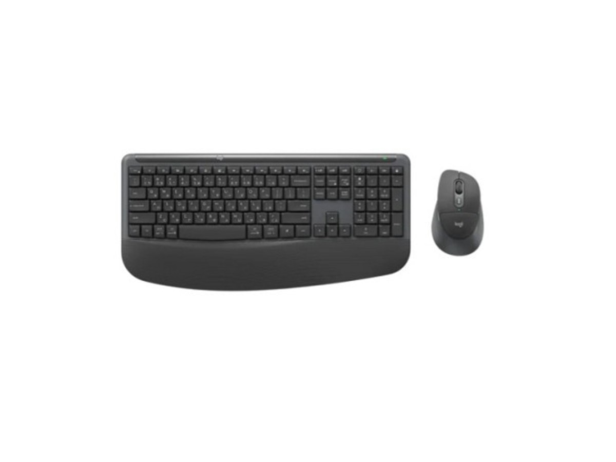 LOGITECH MK880 企業版 石墨黑 多工舒適無線鍵盤滑鼠組 920-014045