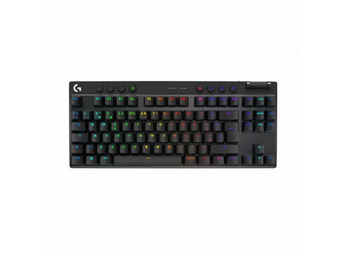 LOGITECH G PRO X LIGHTSPEED 黑色 TKL無線機械式電競鍵盤 920-012140