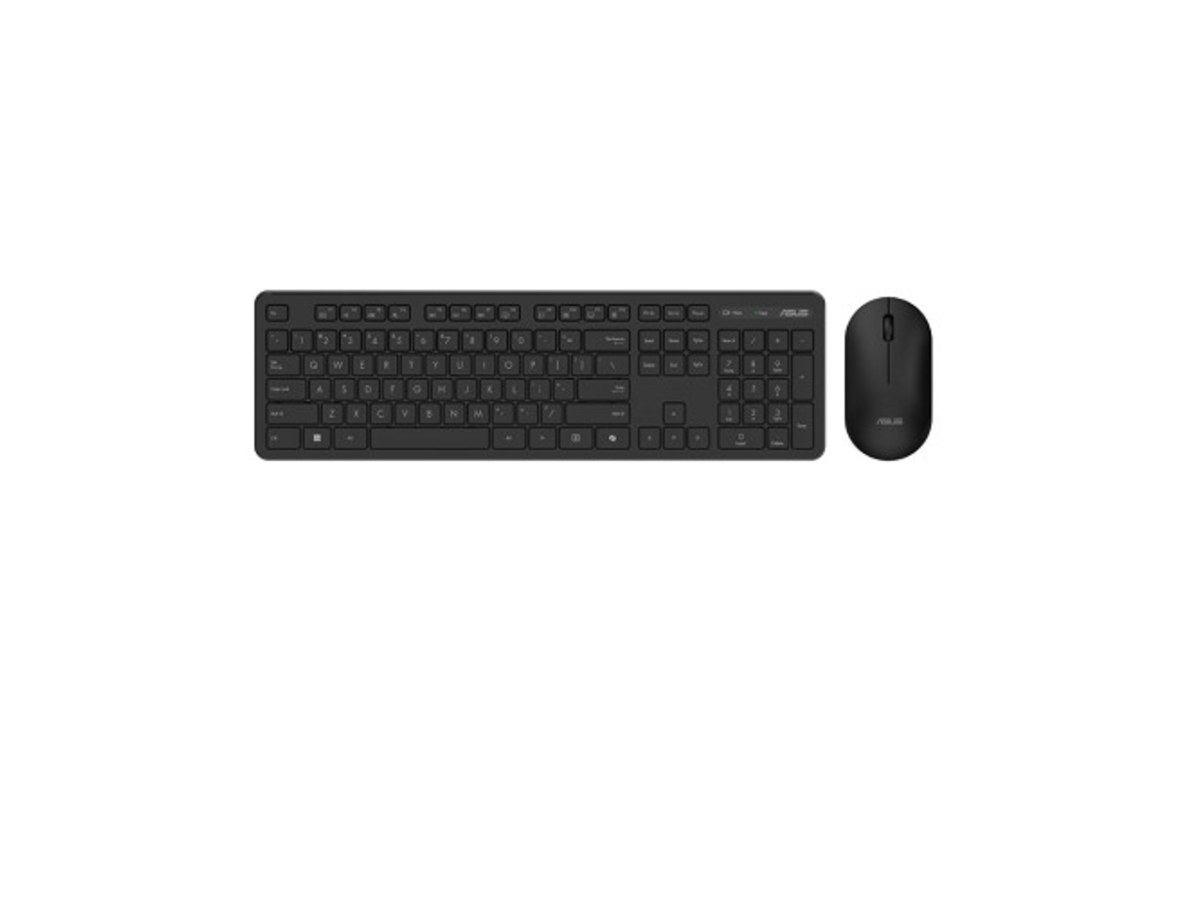 ASUS CW100 2.4GHz無線鍵盤滑鼠組 Copilot鍵 黑色 90XB0700-BKM1I0