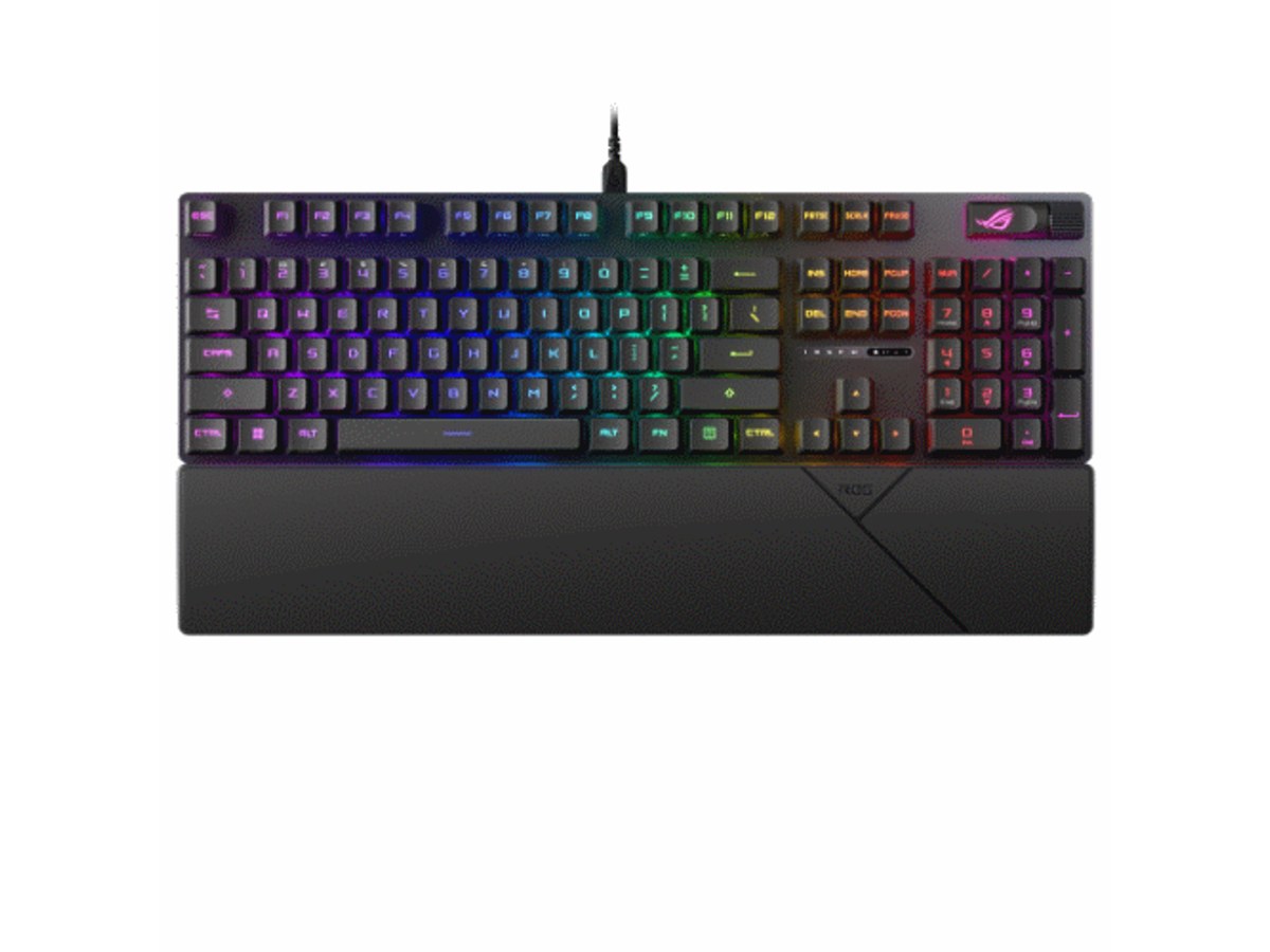 ASUS ROG Strix Scope II RX 青軸IP57光軸電競鍵盤 ROG-STRIX-SCOPE-II-RX-BL