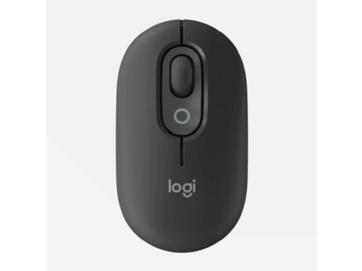 LOGITECH POP MOUSE 石墨黑藍牙無線滑鼠 910-007163