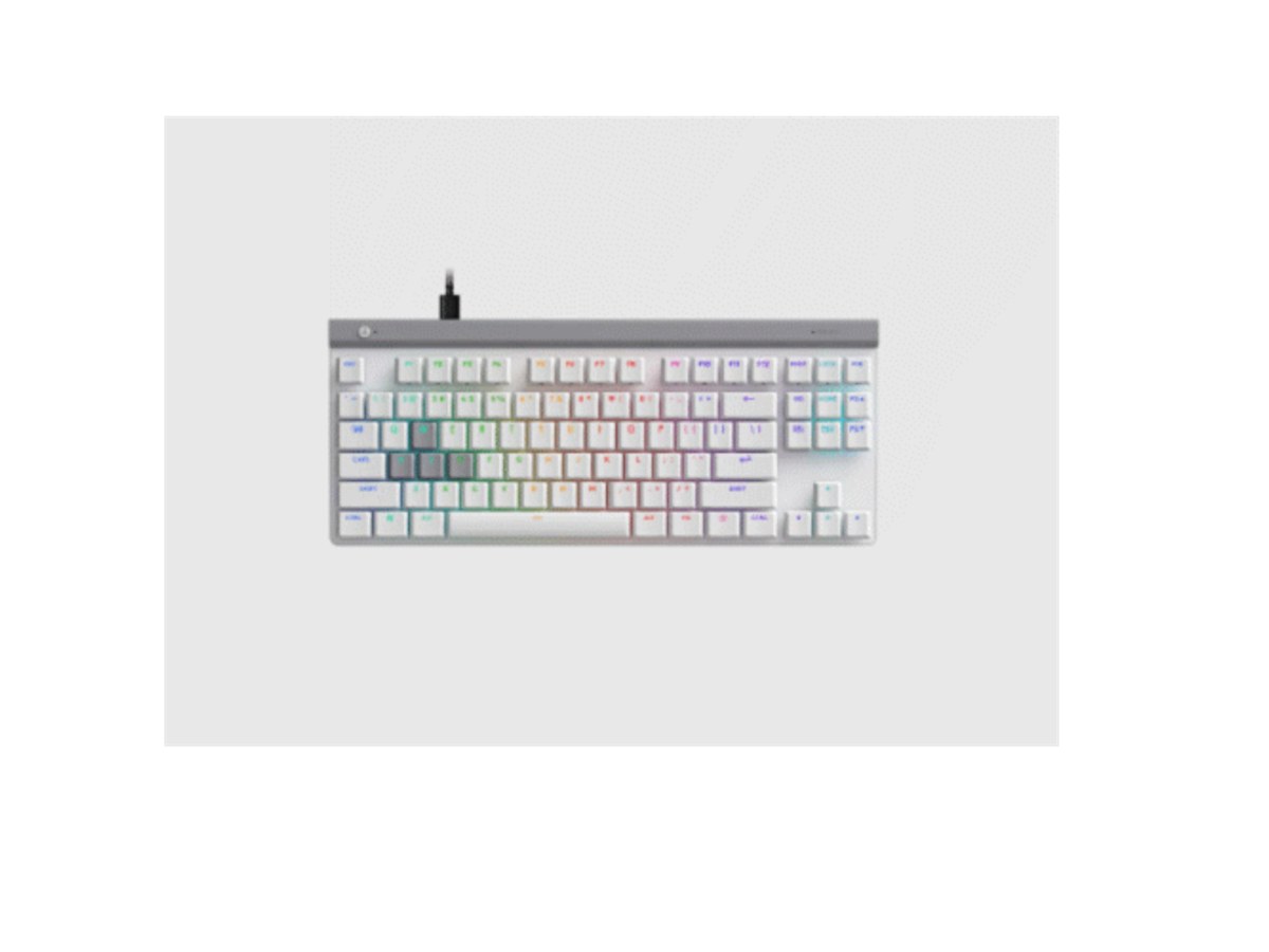 LOGITECH G515 RAPID TKL 白色 類比磁軸電競鍵盤 920-013881