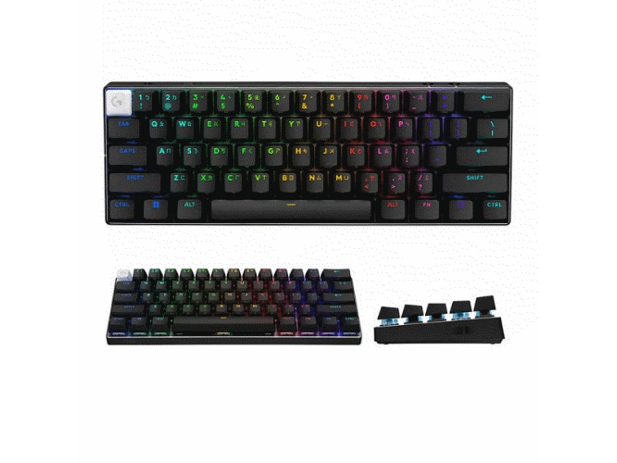 LOGITECH G PRO X 60% 黑色 觸感軸機械式電競鍵盤 920-011918