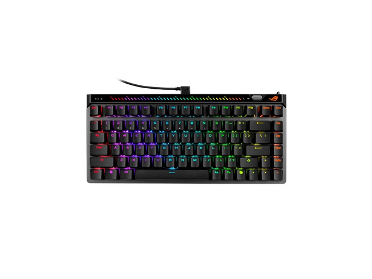 ASUS ROG Falchion Ace 75 黑色HFX V2X磁軸有線電競鍵盤 FALCHION-ACE-75-V2X-BLK
