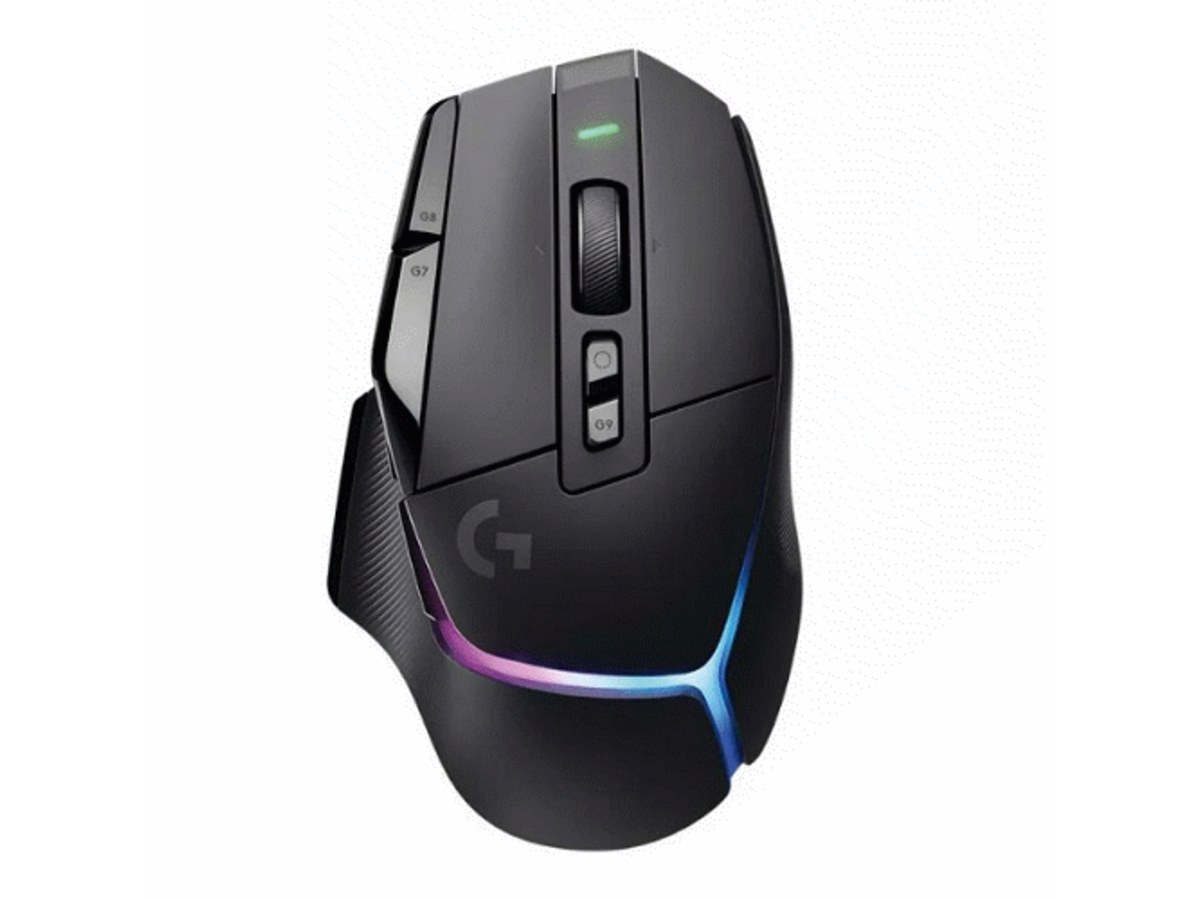 LOGITECH G502 X PLUS LIGHTSPEED 岩石黑RGB無線電競滑鼠 910-006165