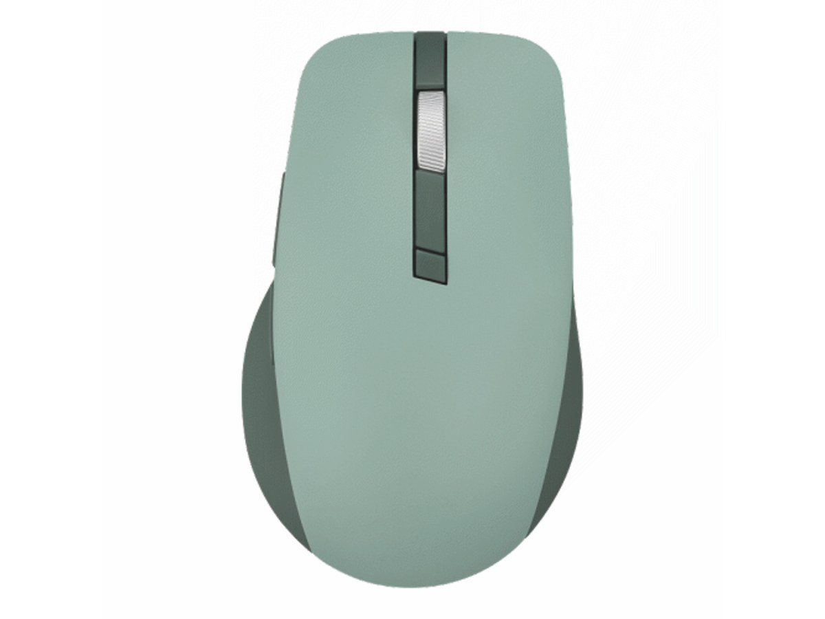 ASUS SmartO MD200 抹茶綠 4200DPI靜音無線滑鼠 90XB0790-BMU030