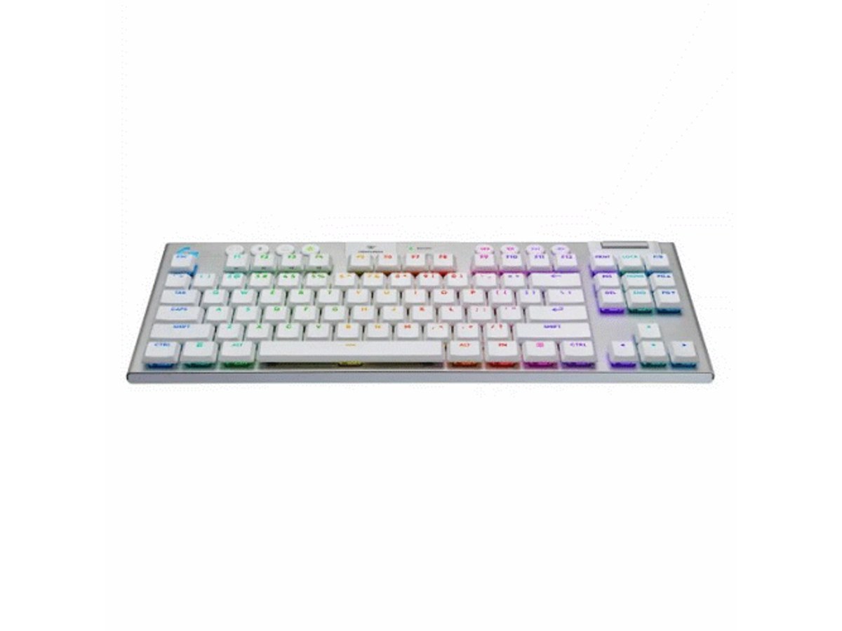LOGITECH G915 X LIGHTSPEED 白色 觸感軸 TKL無線機械式電競鍵盤 920-012741