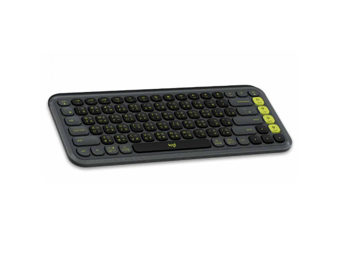 LOGITECH POP ICON KEYS 潮玩黑 無線鍵盤 920-013091