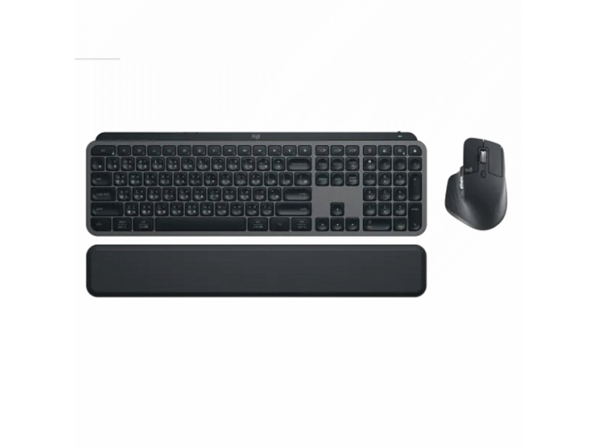 LOGITECH MX KEYS S COMBO 石墨灰 智慧無線鍵盤滑鼠組 920-011617