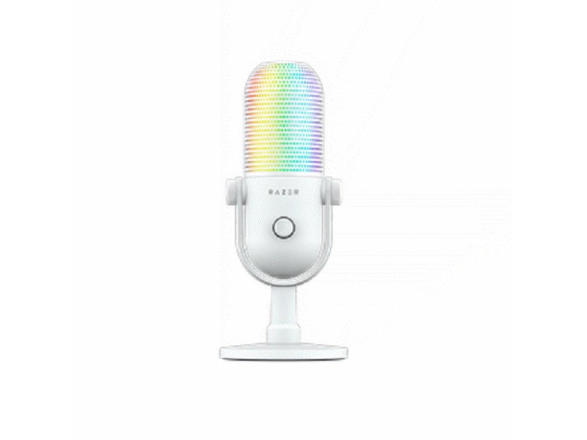 Razer Seiren V3 Chroma 魔音海妖 白色RGB USB麥克風 RZ19-05060200-R3M1