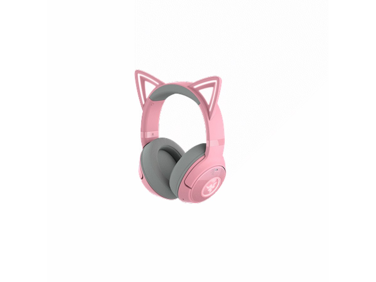 Razer Kraken Kitty V2 BT 粉晶色藍牙貓耳無線耳機 RZ04-04860100-R3M1