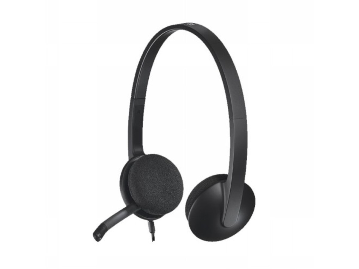 LOGITECH H340 USB有線立體聲耳機麥克風 981-000476