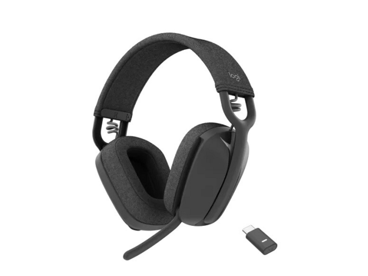 LOGITECH Zone Vibe Wireless MS 石墨灰藍牙無線耳機麥克風 981-001158