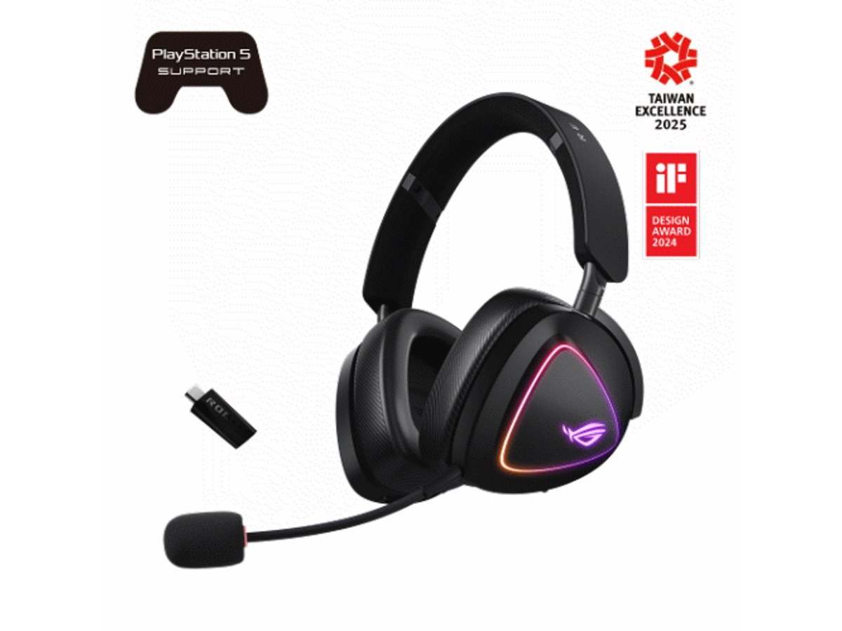 ASUS ROG Delta II 黑色三模無線電競耳機麥克風 ROG-DELTA-II