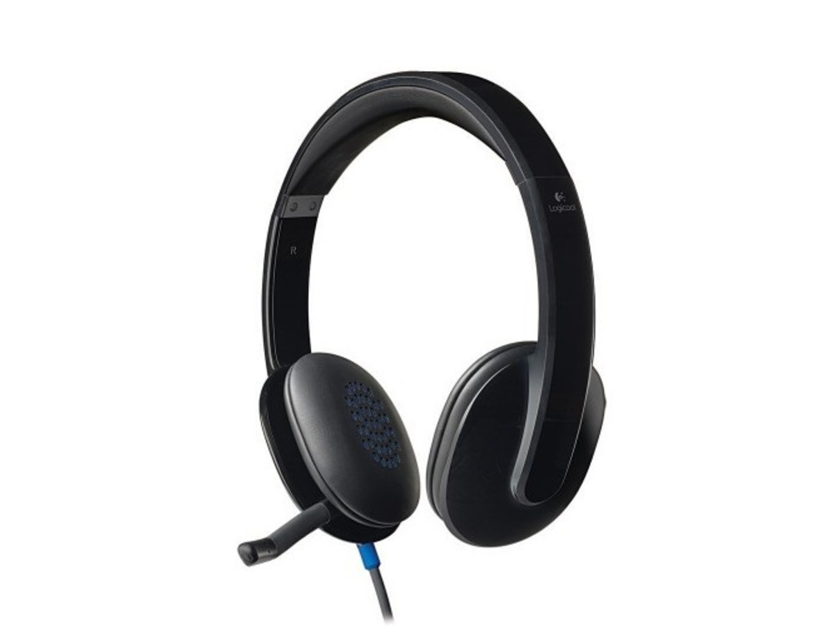 LOGITECH H540 USB有線立體聲耳機麥克風 981-000481