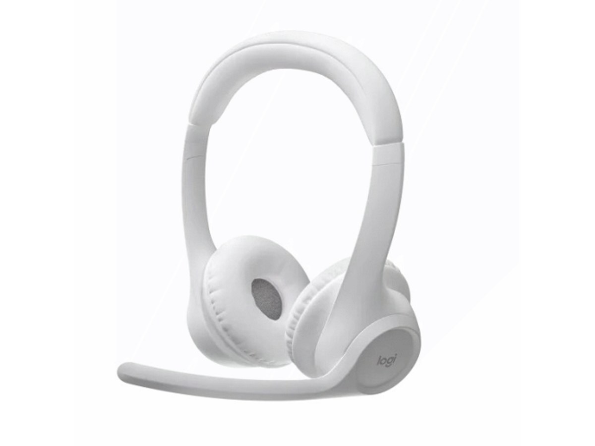 LOGITECH Zone 300 珍珠白藍牙無線耳機麥克風 981-001418