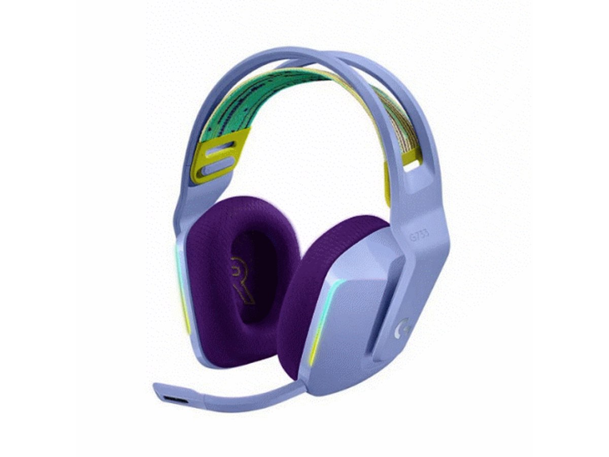 LOGITECH G733 LIGHTSPEED 紫色無線電競耳機麥克風 981-000894