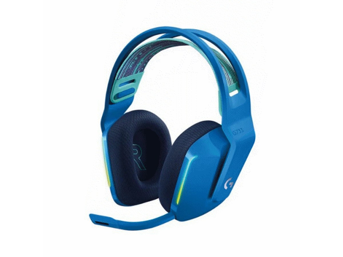 LOGITECH G733 LIGHTSPEED 藍色無線電競耳機麥克風 981-000947