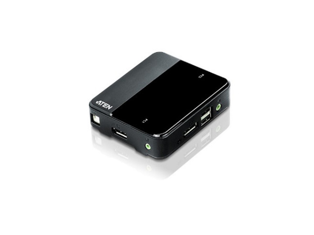ATEN 2埠 USB DisplayPort KVM 多電腦切換器 CS782DP