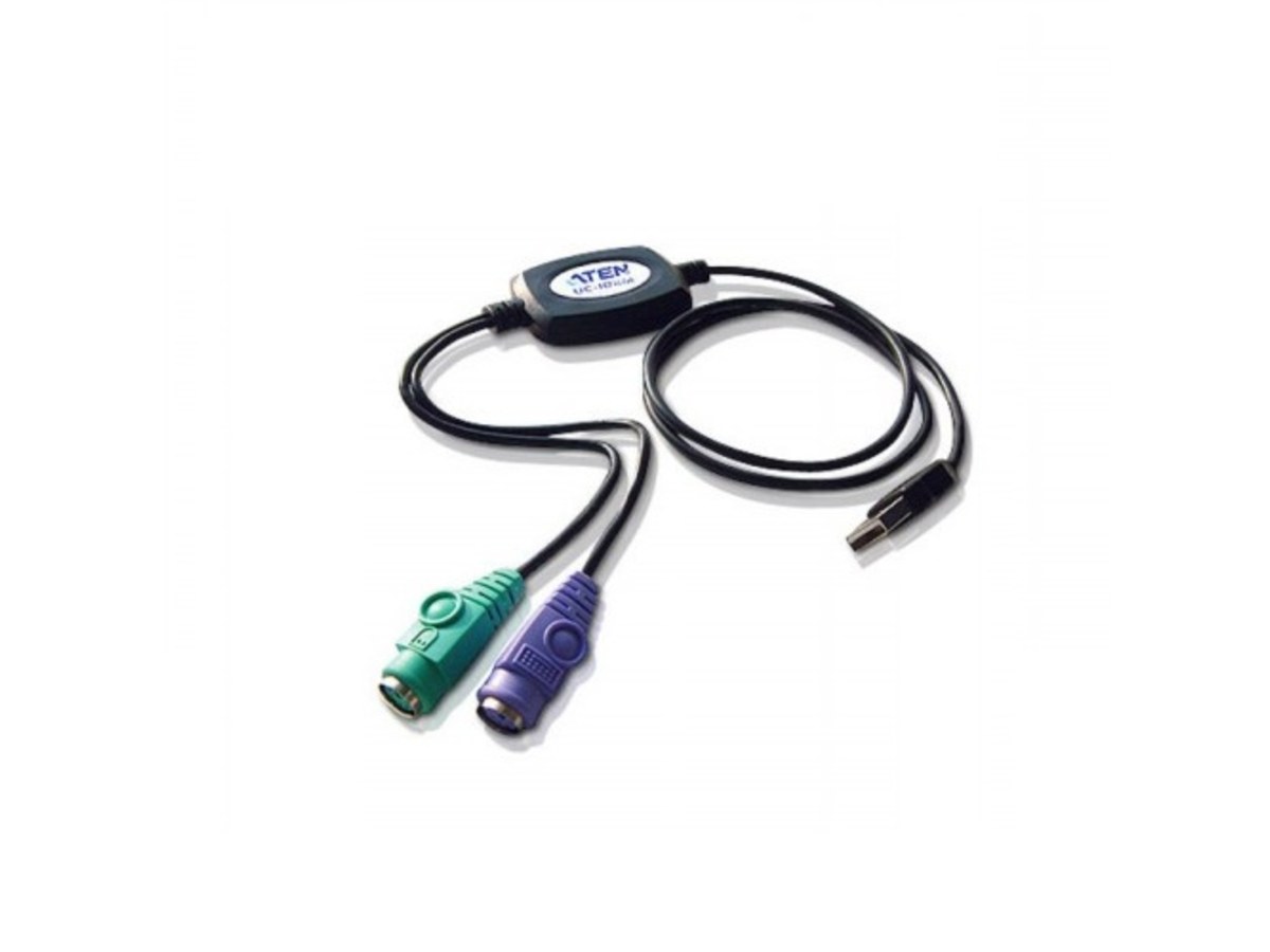 ATEN PS/2 轉 USB 鍵盤滑鼠訊號轉換器 UC10KM