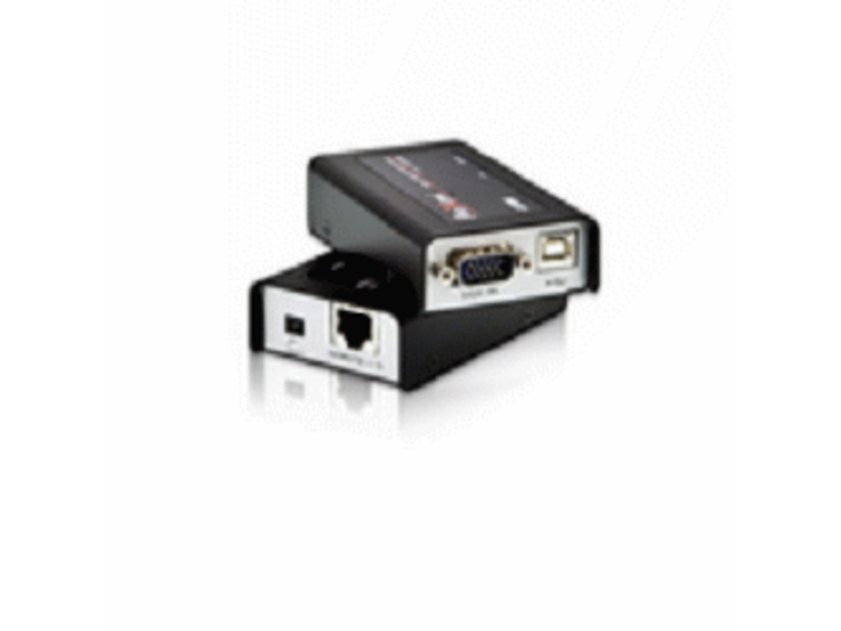 ATEN Mini USB KVM 訊號延長器 CE100