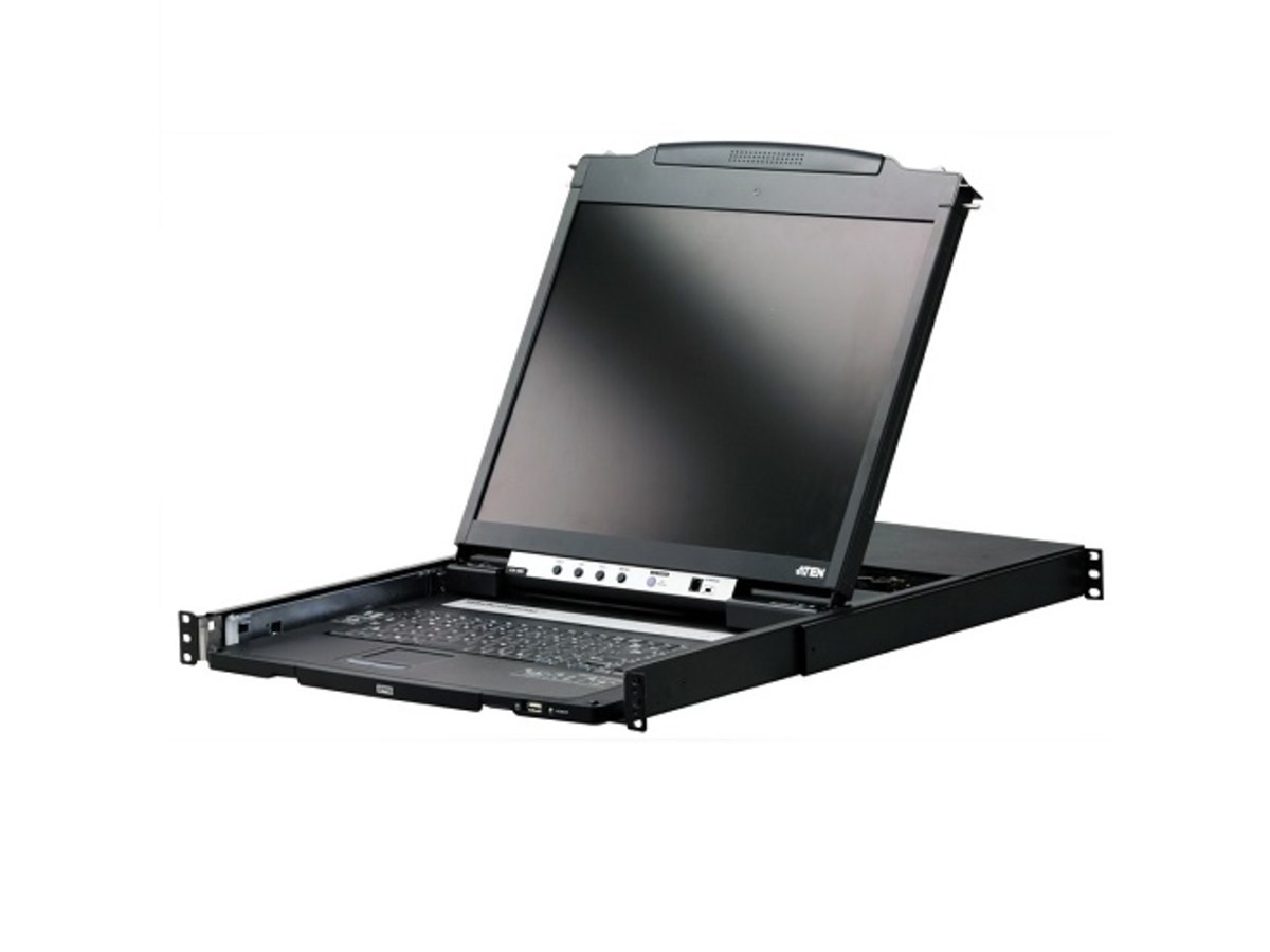 ATEN 8埠 19吋 LCD KVM 多電腦切換器 CL1308N
