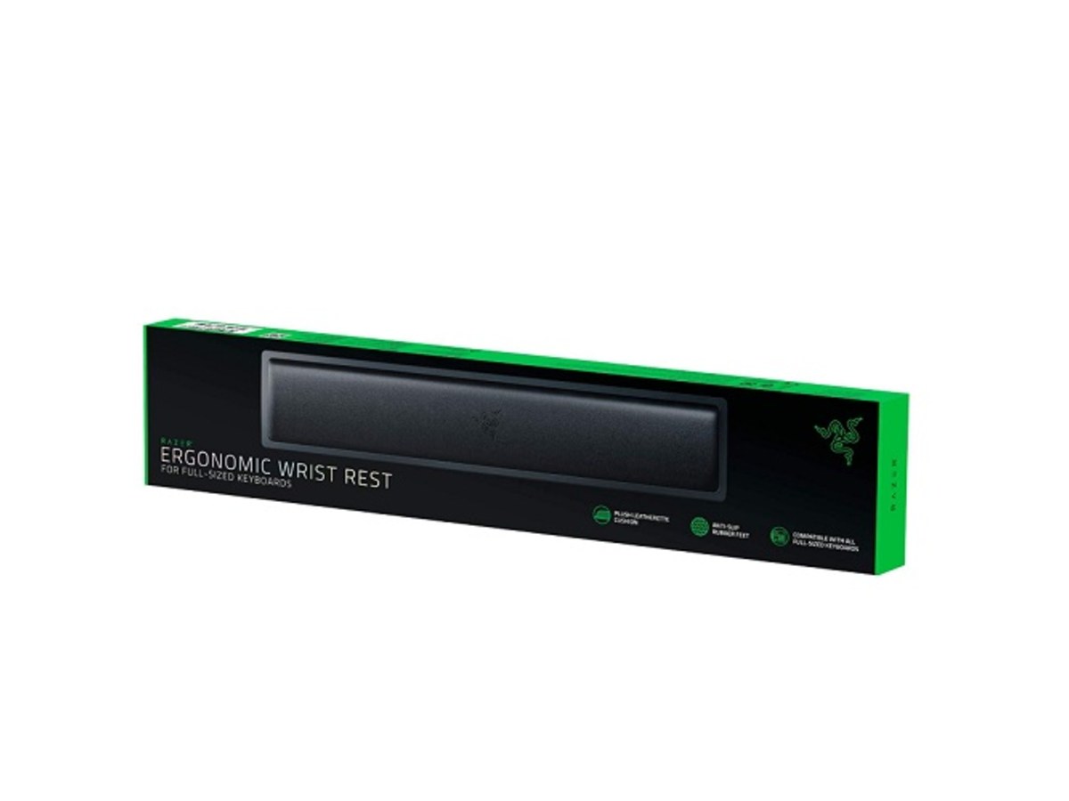Razer 全尺寸鍵盤用人體工學記憶泡棉護腕墊 RC21-01470200-R3M1