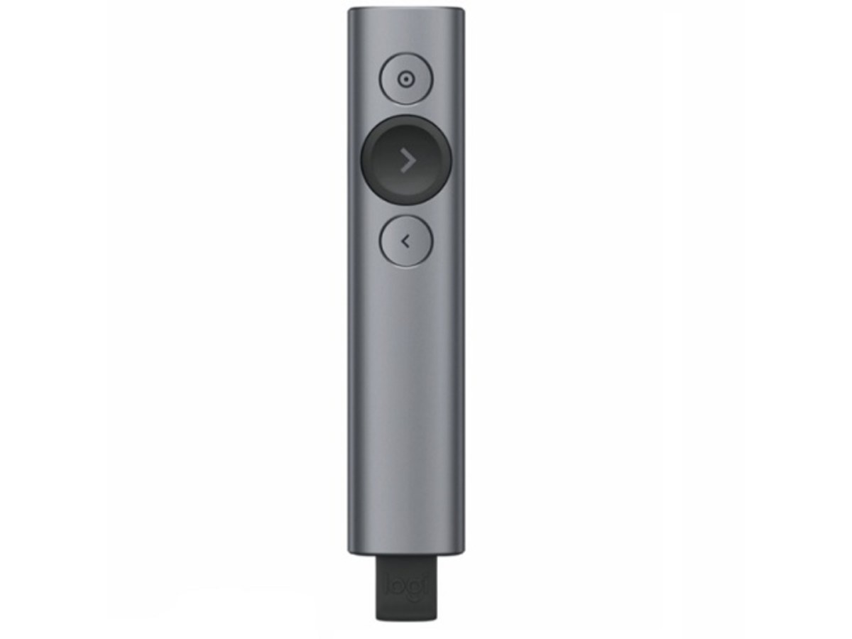 LOGITECH Spotlight 質感灰無線簡報遙控器 910-004865