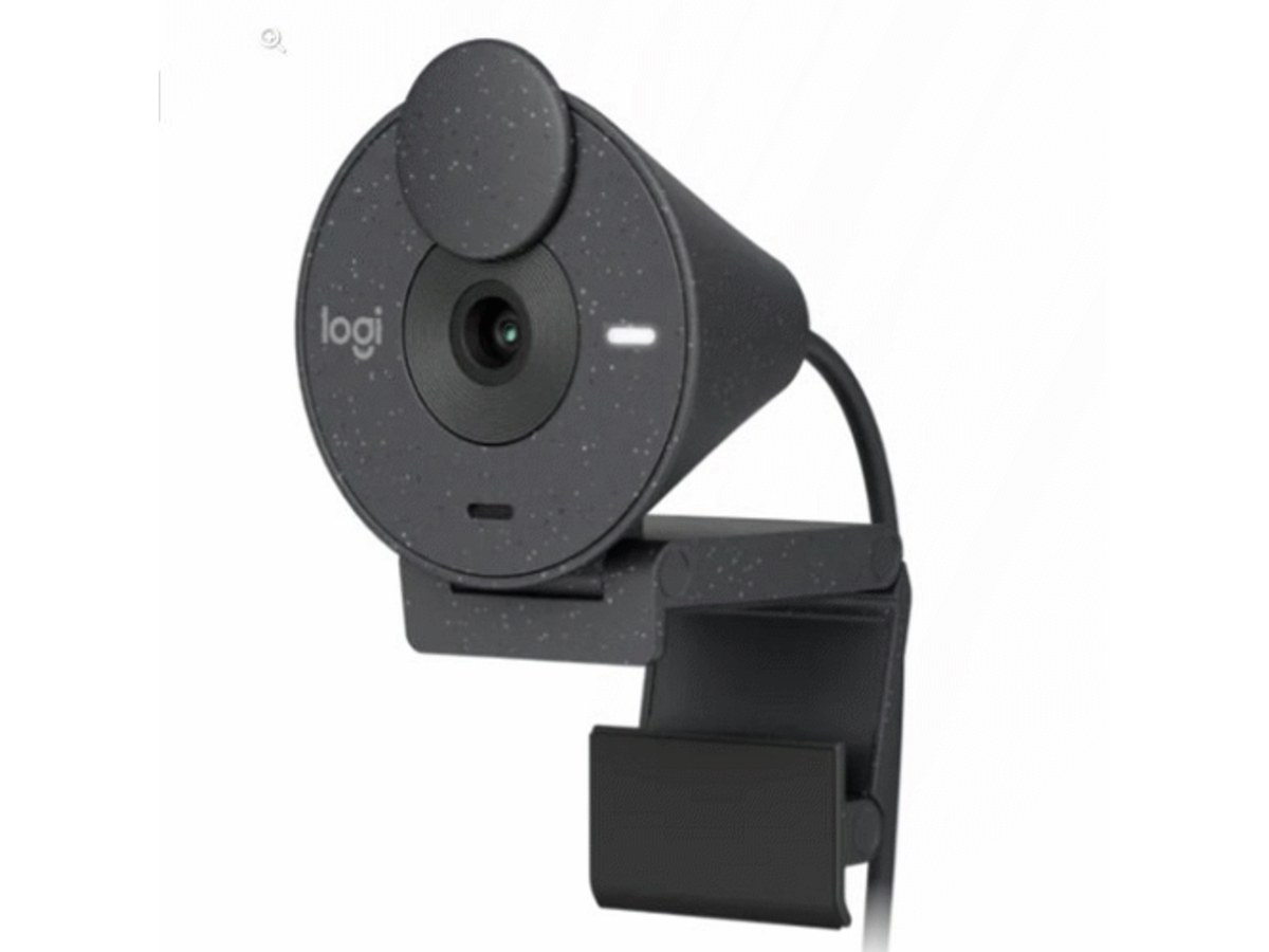 LOGITECH Brio 300 石墨黑1080p USB-C網路攝影機 960-001437
