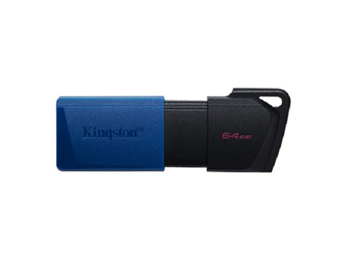 KINGSTON DataTraveler Exodia M 64GB USB 3.2 隨身碟 黑藍 DTXM/64GB