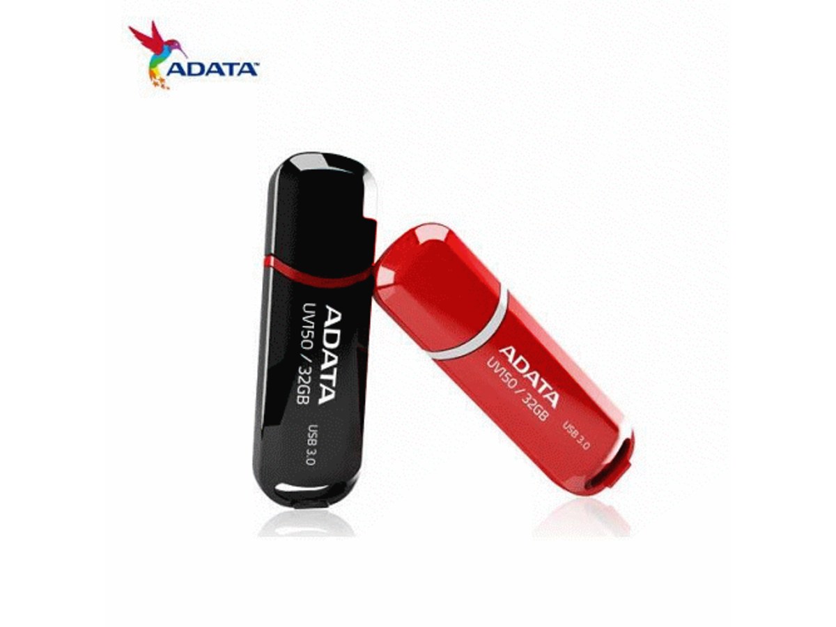 ADATA UV150 32GB USB 3.2 隨身碟 黑色 AUV150-32G-RBK
