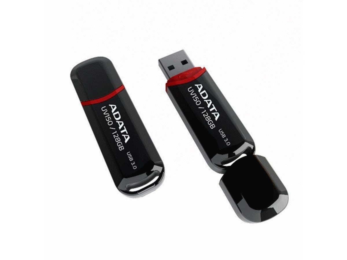 ADATA UV150 128GB USB 3.2 隨身碟 黑色 AUV150-128G-RBK