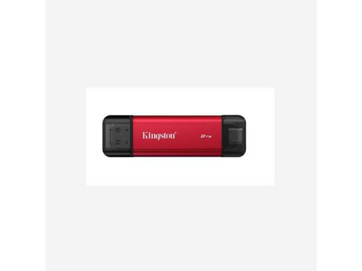 KINGSTON 2TB USB-A／USB-C 雙介面行動固態硬碟 SPSD/2TB
