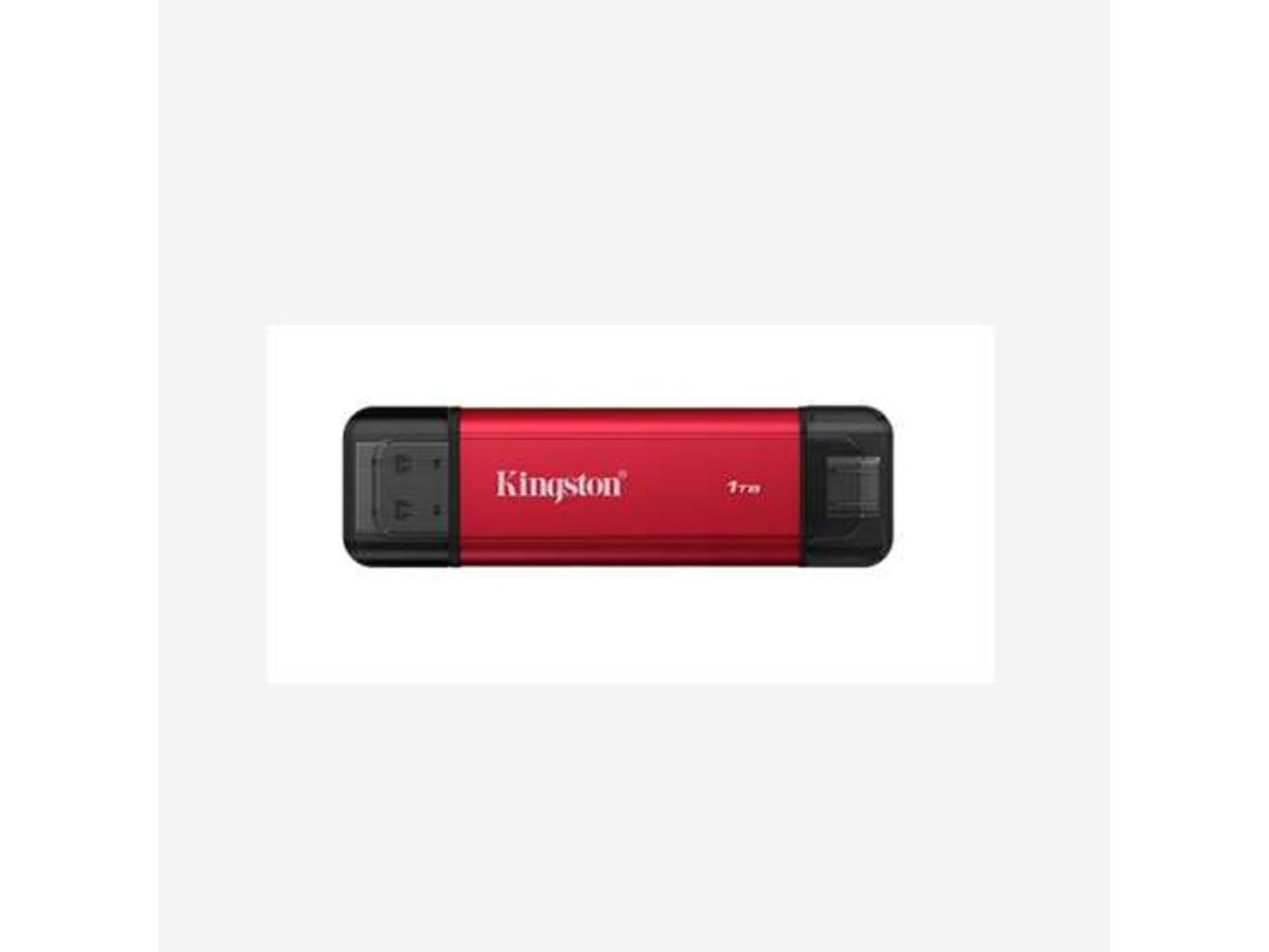 KINGSTON 1TB USB-A／USB-C 雙介面行動固態硬碟 SPSD/1TB