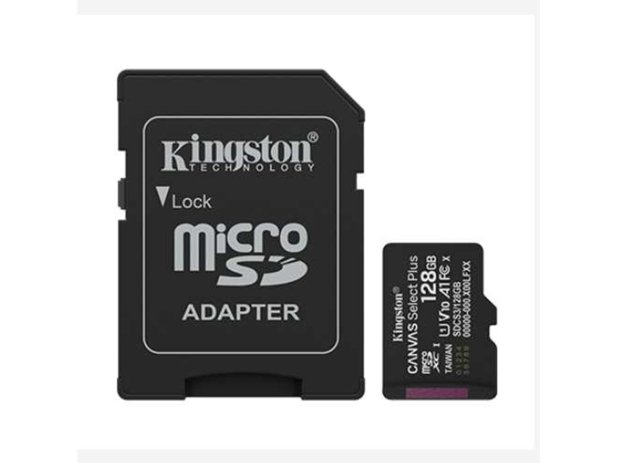 KINGSTON Canvas Select Plus Gen3 128GB 150MB/s microSD 記憶卡 SDCS3/128GB