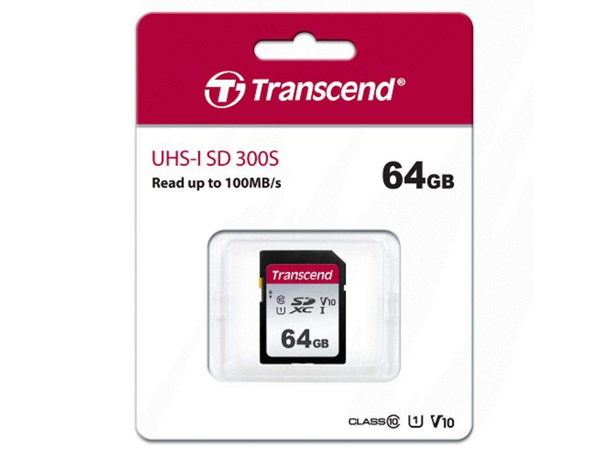 TRANSCEND 300S 64GB UHS-I SD 記憶卡 TS64GSDC300S
