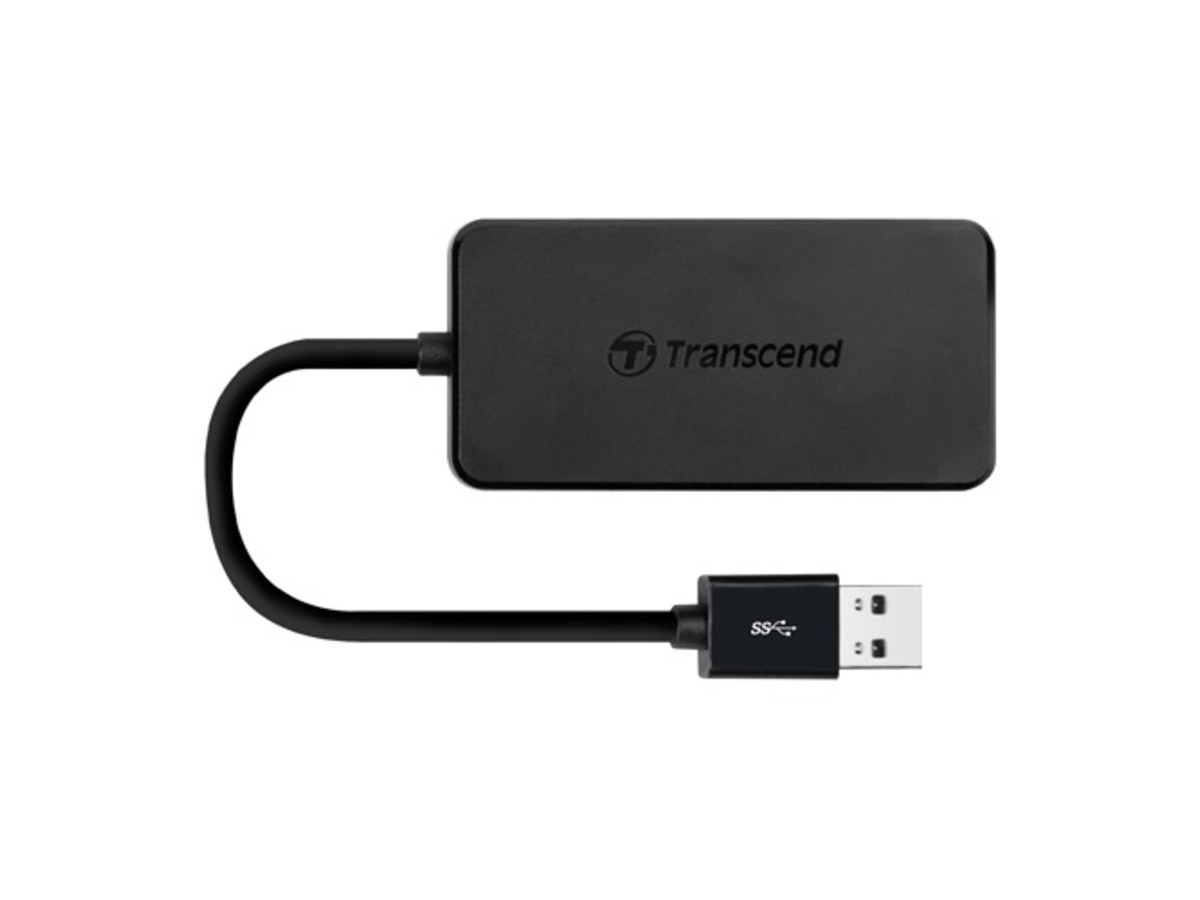 TRANSCEND 4埠USB 3.1 Gen 1集線器 TS-HUB2K