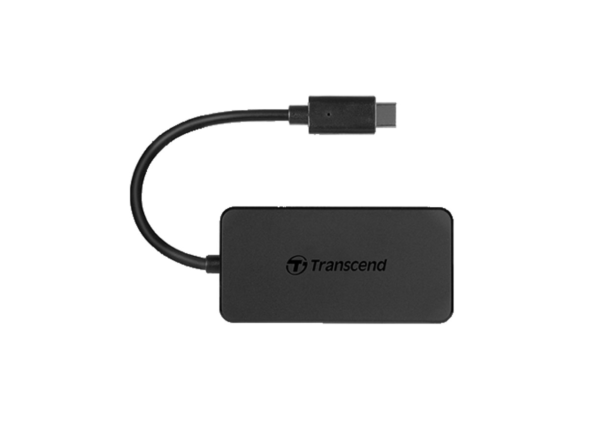 TRANSCEND 4埠USB 3.1 Gen 1 Type-C集線器 TS-HUB2C