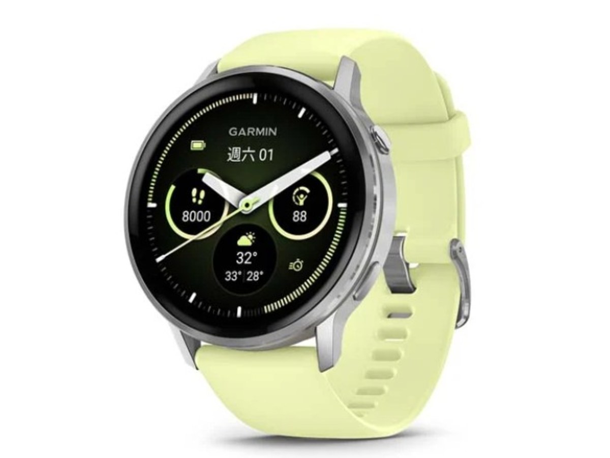 GARMIN Venu 4 45mm 香柚綠 GPS智慧手錶 010-03014-12